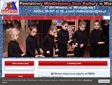 Tablet Screenshot of mdk.miastko.com.pl