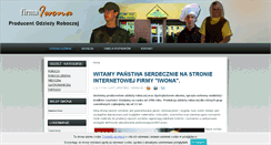 Desktop Screenshot of iwona.miastko.com.pl